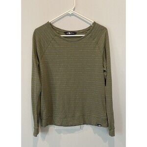 North Face Womens Sand Scape Medium Crew Neck Knit Top -